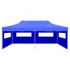 Anself-10×20-Portable-Pop-Up-Party-Tent-Canopy-Gazebo-with-Wall-Blue-0-0