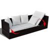 Anself-Brown-Outdoor-Rattan-Sun-Bed-Sofa-Set-with-Cushion-Pillow-0