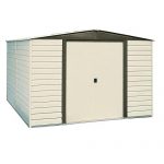 Arrow-Dallas-8-ft-x-6-ft-Vinyl-Coated-Steel-Storage-Shed-with-Floor-Kit-0