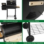 Artist-Hand-Barbecue-Charcoal-Grill-with-Side-Fire-Box-Offset-Smoker-47-0-1