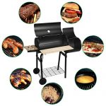Artist-Hand-Barbecue-Charcoal-Grill-with-Side-Fire-Box-Offset-Smoker-47-0-2