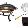 Asia-Direct-Venice-Copper-Finish-Fire-Pit-with-FREE-Cover-0-2
