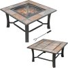 Axxonn-2-in-1-Malaga-Square-Tile-Top-Wood-Burning-Outdoor-Fire-PitCoffee-Table-on-Sale-Multicolor-0