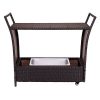 AyaMastro-441L-Patio-Rattan-Ice-Cooler-Bucket-Rolling-Trolley-Cart-Dining-Storage-0
