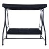AyaMastro-Black-Swing-Canopy-Chair-Hammock-Seats-Patio-Furniture-w3-Seats-Cushions-0-1