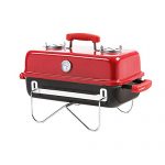BBQ-Outdoor-American-Barbecue-Red-Portable-Portable-Charcoal-Picnic-Grill-Tool-Home-Black-0