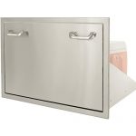 BBQGuyscom-Kingston-Series-30-inch-Stainless-Steel-Roll-out-Ice-Chest-Storage-Drawer-0-0