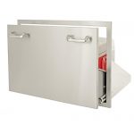BBQGuyscom-Kingston-Series-30-inch-Stainless-Steel-Roll-out-Ice-Chest-Storage-Drawer-0-1
