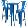 BOWERY-HILL-3-Piece-24-Round-Metal-Patio-Pub-Set-in-Blue-0