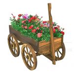 BS-Wooden-Wagon-Cart-Garden-Flower-Planter-Outdoor-Decor-Cart-Yard-Wheel-Barrel-Pot-Stand-Antique-Look-Sturdy-And-Durable-eBook-by-BADA-shop-0