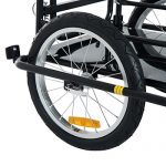 BUY-JOY-Steel-Frame-Bicycle-Bike-Cargo-Trailer-Luggage-Cart-Carrier-110lb-Hauler-0-2