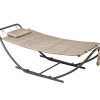 Backyard-Classics-Deluxe-Padded-Folding-Hammock-with-Stand-0