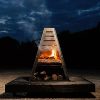 Bad-Idea-Pyro-Tower-Steel-Fire-Pit-Charcoal-Grill-Metal-Chiminea-0