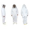 BeeKeeping-Suit-Cotton-White-XXL-XX-Large-CompleteFull-BodyAll-in-One-Fencing-Veil-Bee-Proof-Seals-0-2