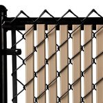 Beige-Double-Wall-Bottom-Lock-Fence-Slat-for-4ft-Chain-Link-0