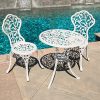 Belleze-3pc-Bistro-Set-Outdoor-Patio-Furniture-Leaf-Design-Antique-0-0