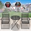 BenefitUSA-3-PCS-Patio-Bistro-Set-Foldable-Outdoor-Table-and-Chairs-Set-Furniture-Wrought-Iron-Caff-Set-Metal-0-0