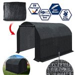 BenefitUSA-Green-House-Replacement-Black-color-Cover-for-Green-house-Frame-NOT-Include-0-0