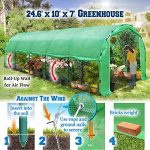BenefitUSA-Portable-Greenhouse-246-X10-X-7-Walk-In-Outdoor-Plant-Gardening-Hot-Green-House-with-ABS-Snap-Clamp-0-0