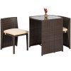 Best-Choice-Products-3-Piece-Wicker-Bistro-Set-w-Glass-Top-Table-2-Chairs-Space-Saving-Design-Brown-0-1