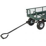Best-Choice-Products-Utility-Cart-Wagon-Lawn-Wheelbarrow-Steel-Trailer-660lbs-0-1