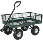 Best-Choice-Products-Utility-Cart-Wagon-Lawn-Wheelbarrow-Steel-Trailer-660lbs-0