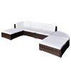 BestFurniture-Outdoor-Patio-Rattan-Brown-Wicker-Sectional-Sofa-Couch-Seat-Set-16-Pieces-0