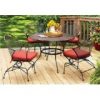 Better-Homes-and-Gardens-Clayton-Court-5-piece-Patio-Dining-Set-Wrought-Iron-Table-and-4-Chairs-Red-Cushions-Seats-4-0
