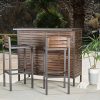 Bistro-Bar-ModernRustic-Brown-Outdoor-3-Piece-Milos-Set-296852-Made-With-Durable-Acacia-Wood-And-Framed-With-Powder-Coated-Iron-Assembly-Required-0-0