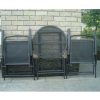 Bistro-Set-Patio-Set-Table-and-Chairs-Outdoor-Wrought-Iron-CAFE-set-METAL-0-0