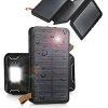 Black-500000mAh-Solar-Panel-External-Battery-Charger-Power-Bank-For-Cell-Phone-Tablets-0