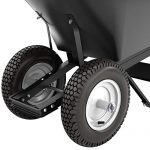 Bon-28-907-Premium-Contractor-Grade-Poly-Tray-Double-Wheel-Wheelbarrow-with-Steel-Hande-and-Knobby-Tire-5-34-Cubic-Feet-0-0