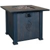 Bond-Manufacturing-68487A-lari-Outdoor-Gas-Fire-Pit-Table-with-Antique-Wooden-Finish-242-Inches-by-30-Inches-by-30-Inches-0