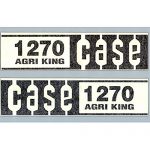 C1270-Brand-New-Case-Tractor-1270-Agri-King-Hood-Decal-Set-0