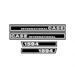 C1594-Tractor-Hood-Decal-Set-Made-To-Fit-Case-International-1594-0