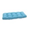 CC-Home-Furnishings-44-Blue-Veranda-UVFade-Resistant-Outdoor-Patio-Loveseat-Cushion-0