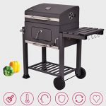 COSTWAY-Charcoal-Grill-Barbecue-BBQ-Grill-Outdoor-Patio-Backyard-Cooking-Wheels-Portable-Only-By-eight24hours-FREE-E-Book-0-2