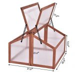 COSTWAY-Greenhouses-Wooden-Double-Box-Garden-Cold-Frame-Raised-Plants-Bed-Protection-Only-by-eight24hours-Organic-Natural-Silk-Cocoons-0-0
