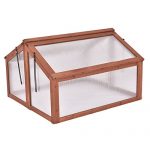 COSTWAY-Greenhouses-Wooden-Double-Box-Garden-Cold-Frame-Raised-Plants-Bed-Protection-Only-by-eight24hours-Organic-Natural-Silk-Cocoons-0-1