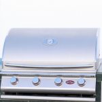 Cal-Flame-LBK-710-A-Stucco-Grill-Island-With-Tile-Top-And-4-Burner-Stainless-Steel-Gas-Grill-0-0
