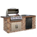 Cal-Flame-LBK-710-A-Stucco-Grill-Island-With-Tile-Top-And-4-Burner-Stainless-Steel-Gas-Grill-0