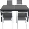 Cambridge-TURNDN7PC-WHT-Turner-7-Piece-Expandable-6-Sling-Chairs-and-a-40-x-94-Table-Outdoor-Dining-Set-Gray-0-0