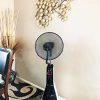 Canary-Products-CE134-Intelligent-Misting-Fan-Humidifier-Oscillating-Fan-Cool-Mist-Standing-Fan-16-Inches-Tall-BlackWhite-0-2
