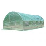 Caraya-Walk-in-Greenhouse-Backyard-Grow-Tents-Steel-Frame-8-Windows-10X65X20-0-0