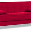 Casamode-Smart-Fit-Sofa-Bed-Red-Chenille-0-0