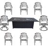 Cast-Aluminum-Patio-Furniture-Elisabeth-9-Piece-Patio-Dining-Set-Double-Burner-Propane-Table-0