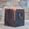 Cedar-Creek-Sculptures-Bold-Timber-Cube-Solid-Wood-Bench-Rustic-Perfect-Fire-Pit-Chair-Built-from-Reclaimed-Wood-Use-Indoors-as-End-Table-Night-Stand-Plant-Stand-0-0