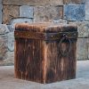 Cedar-Creek-Sculptures-Rustic-Throne-Cube-Solid-Wood-Bench-Rustic-Perfect-Fire-Pit-Chair-Built-from-Reclaimed-Wood-Use-Indoors-as-End-Table-Night-Stand-Plant-Stand-0