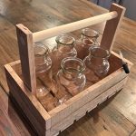 Charming-DIY-Hydroponic-Herb-Garden-Kit-Includes-1-Rustic-Wood-herb-Caddy-5-Glass-Bottles-with-Form-Fitting-Opening-Compatible-for-AeroGarden-Seed-pods-1-eyedropper-Water-Medium-no-Soil-Needed-0