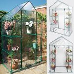 Chic-Product-Affordable-Portable-Outdoor-4-Shelves-3-Tier-Walk-in-Greenhouse-Perfect-Plants-Protection-Growth-0-0